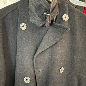 Michael Kors Black wool Blend Peacoat